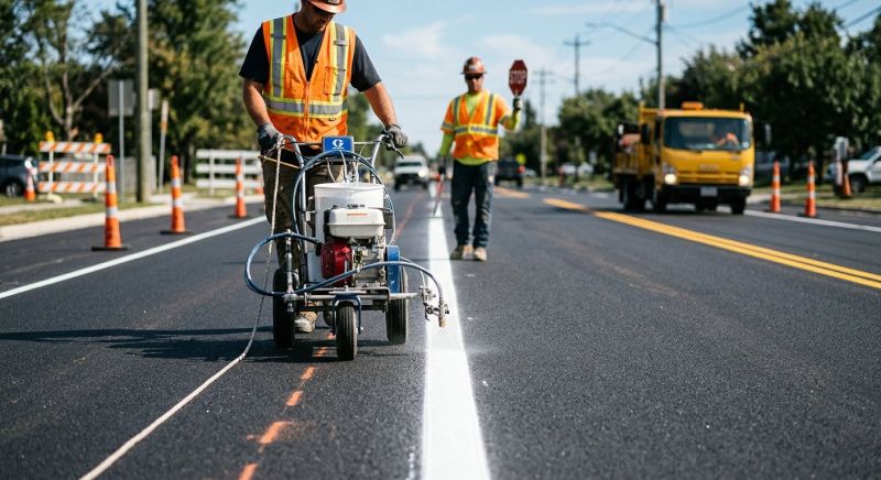 Asphalt Painting in Los Angeles, CA