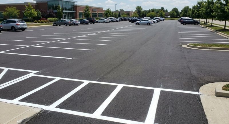 Asphalt Striping in Houston, TX