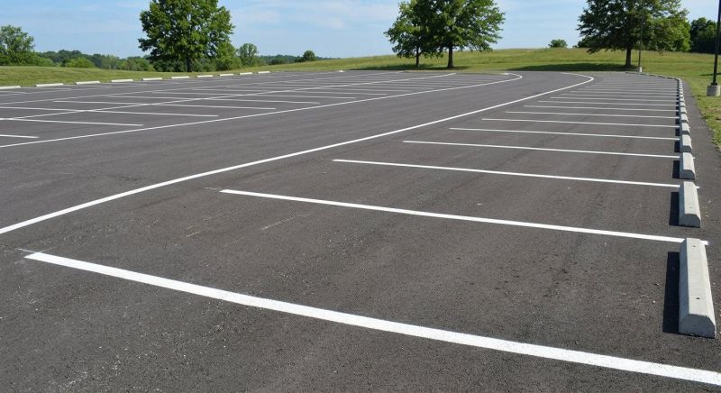 Concrete Parking Lot Striping in Canton, GA