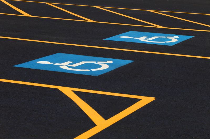 Disability Parking Marking in Orange County, CA