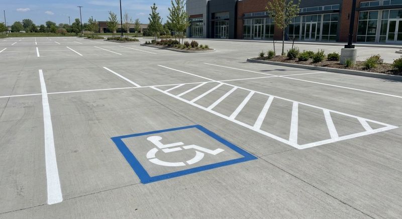 Parking Garage Striping in Acworth, GA