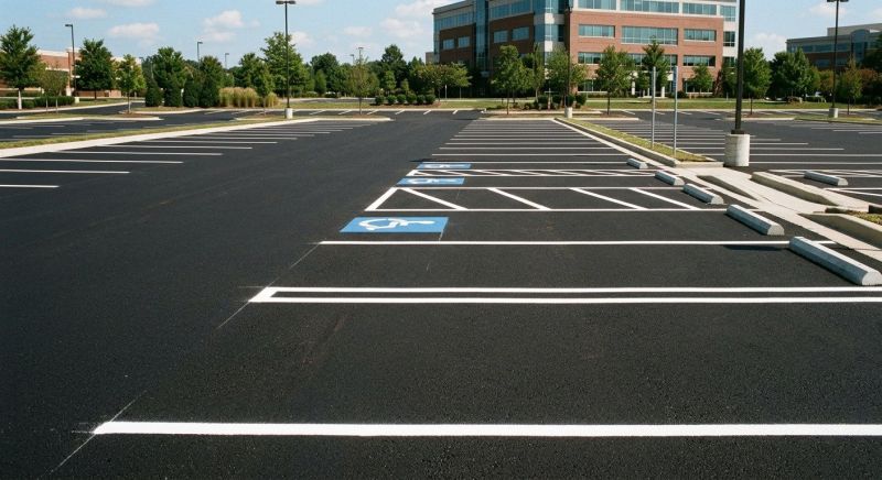 Parking Lot Marking Service in Los Angeles, CA