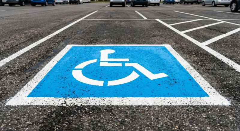 Parking Space Marking in Los Angeles, CA