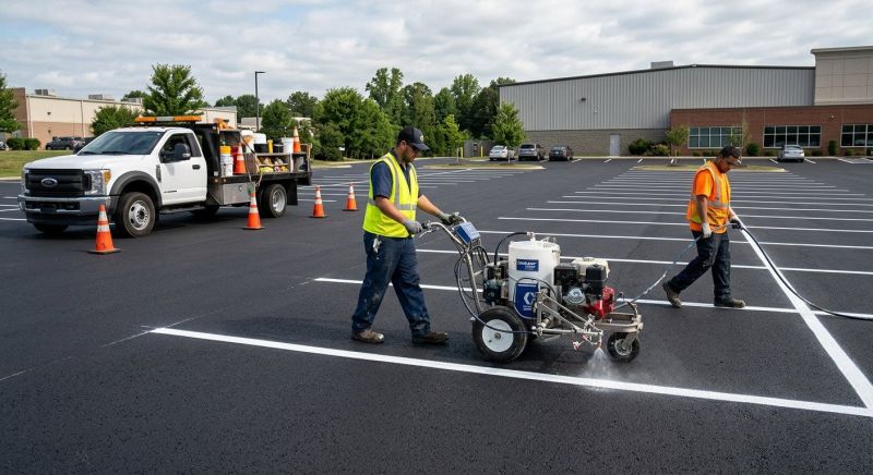 Pavement Striping Service in Orange County, CA