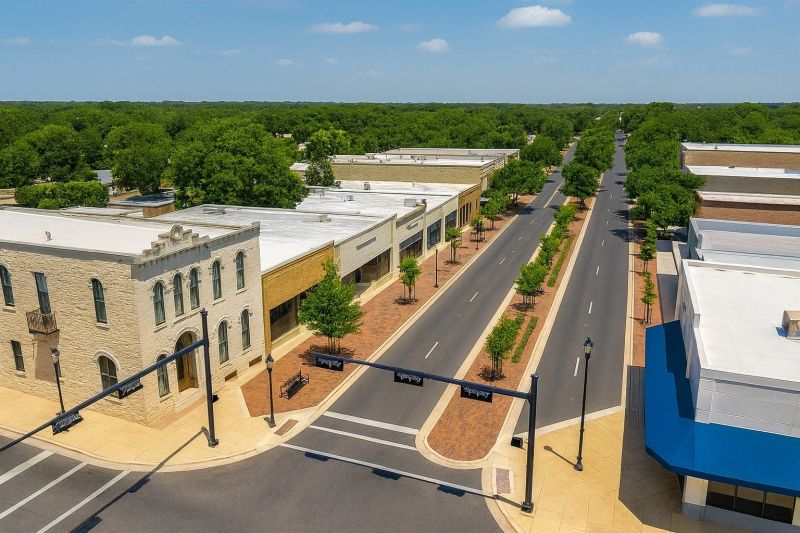 Local Parking Area Striping in Round Rock, TX