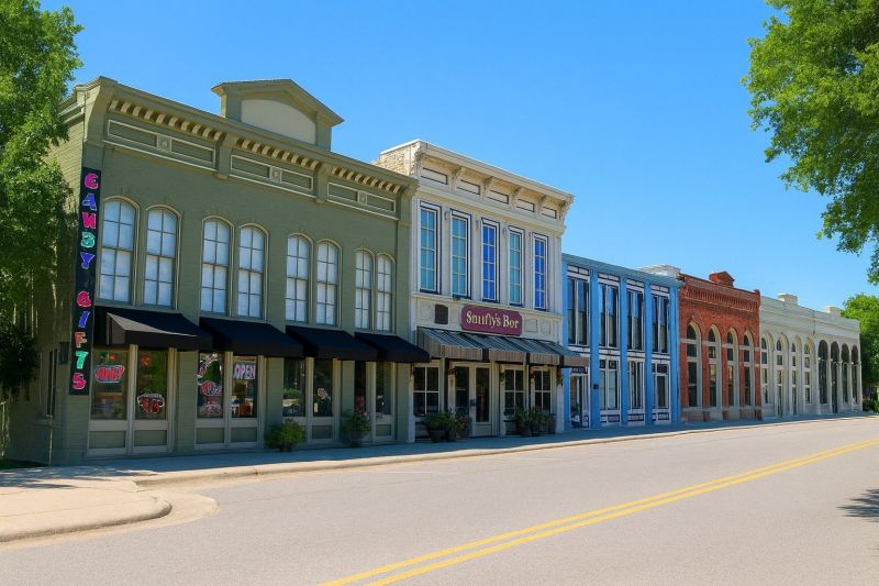 Local Parking Area Striping in Hutto, TX