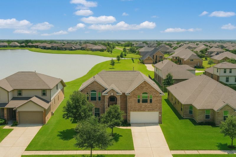 Local Parking Area Striping in Rosharon, TX