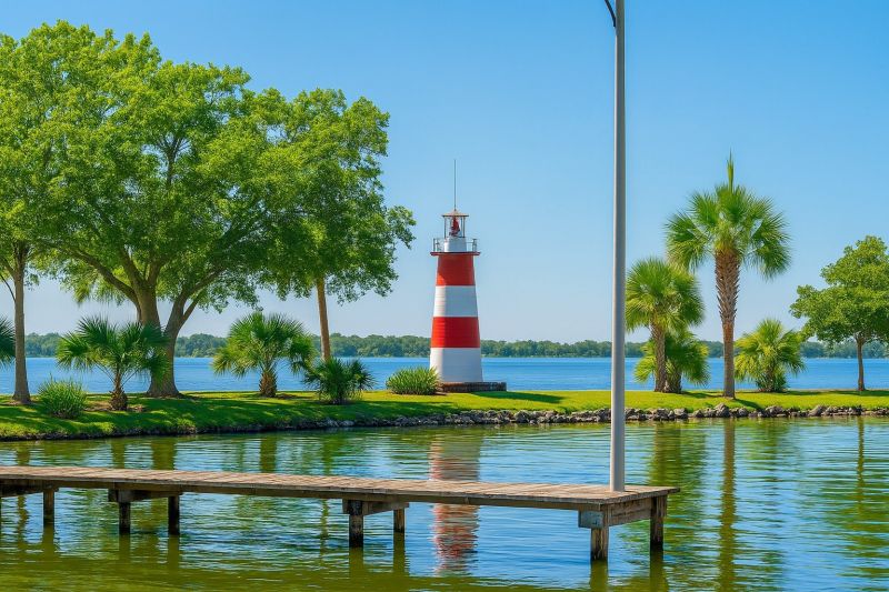 Local Parking Area Striping in Mount Dora, FL
