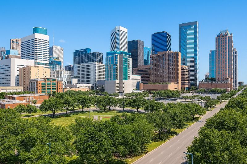 Local Parking Area Striping in South Houston, TX