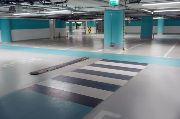 Parking Garage Striping Service