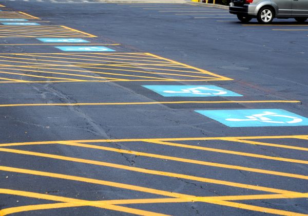 Parking Lot Pavement Marking