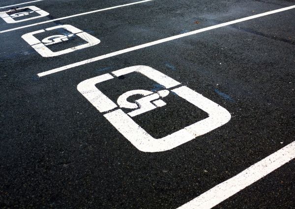 Parking Lot Asphalt Painting