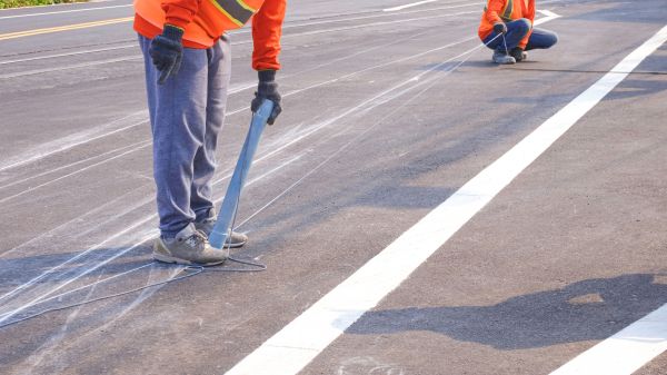 Road Line Painting
